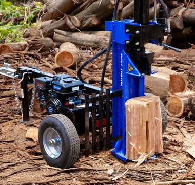 gas log splitter for heavy firewood splitting