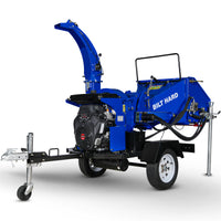 BILT HARD towable wood chipper with gas engine