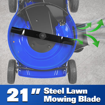 BILT HARD 21-Inch Steel Lawn Mower Blade