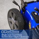 BILT HARD lawn mower eight-position cutting height adjustment