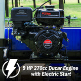 BILT HARD 9HP 270cc electric start engine