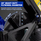 BILT HARD wood chipper 25-inch heavy-duty flywheel