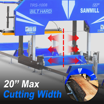 BILT HARD TRS-1008 22-Inch Portable Sawmill