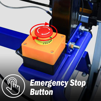 BILT HARD portable sawmill emergency stop button