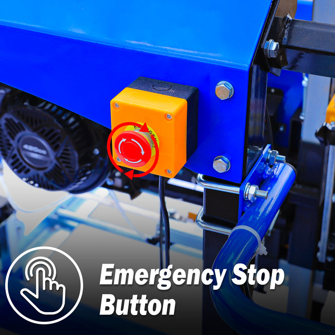 BILT HARD stump grinder stop button