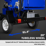 BILT HARD towable wood chipper wheels