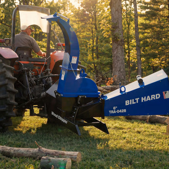 BILT HARD six-inch PTO wood chipper for tractors