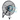 24" Outdoor Wall Misting Fan: 3-Speed, 80° Oscillation, Waterproof, Heavy-Duty & ETL Listed