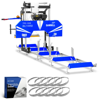BILT HARD portable sawmill with replacement saw blades