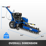 BILT HARD 24 inch walk behind trencher
