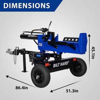 BILT HARD 25-ton log splitter hydraulic system