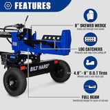 BILT HARD 25-ton log splitter with log catchers
