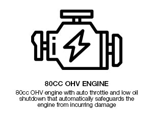 BILT HARD 80cc OHV gas engine