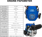 BILT HARD 713cc V-twin gas engine specifications