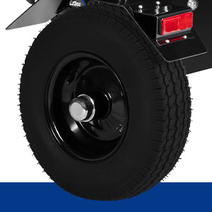 BILT HARD log splitter pneumatic wheel for transport
