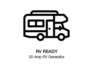 BILT HARD 4500W generator with RV-ready outlet