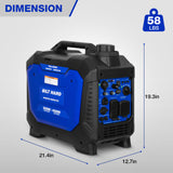 BILT HARD 4500W Inverter Generator
