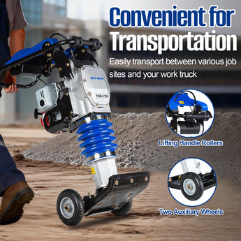 BILT HARD Gas-Powered Tamping Rammer