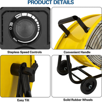 BILT HARD High-Velocity Drum Fan