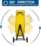 BILT HARD cement mixer with 360-degree drum rotation.