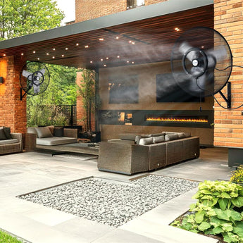 BILT HARD outdoor wall fans cooling covered patio
