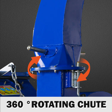 BILT HARD 360° rotating wood chipper chute