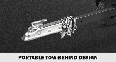BILT HARD wood chipper tow hitch and safety chains
