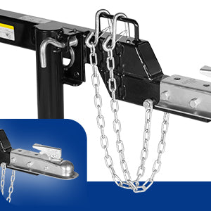 BILT HARD Trailer Hitch Coupler with Chains