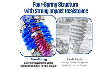 BILT HARD four-spring shock absorbers