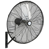 BILT HARD 24 in. 6500 CFM High Velocity Industrial Wall Fan, 3-Speed Wall Mount Oscillating Fan, Heavy Duty Shop Fan for Commercial, Garage, Warehouse, Workshops, Factory and Jobsites, UL Listed