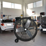 BILT HARD 30" 9100 CFM High Velocity Drum Fan, 2-Speed Heavy Duty Industrial Shop Fan for Commercial, Garage, Warehouse, Workshop, Factory and Basement, UL Listed