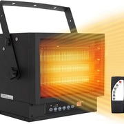 BILT HARD 7500W Electric Garage Heater, 240V Digital Fan-Forced Ceiling Mount Heater with Remote, Hardwired Shop Garage Heater with Thermostat, Overheat Protection, Timer, Ideal for Workshop