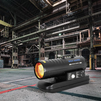 BILT HARD 85,000 BTU Forced Air Kerosene Diesel Heater, Portable Torpedo Space Heater with Thermostat Control, CSA Certified