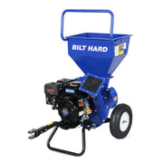 BILT HARD 3" Gas Wood Chipper Shredder — 209cc Engine with Tow Bar