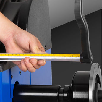 BILT HARD tire changer arm measurement adjustment system
