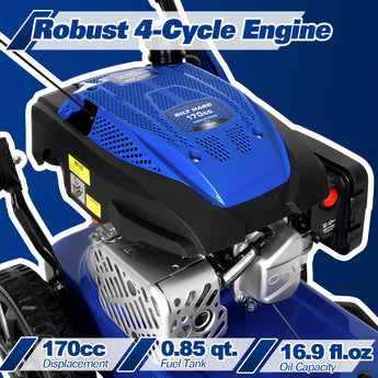 BILT HARD brush mower 170cc four-cycle gas engine