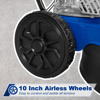 BILT HARD Self-Propelled String Trimmer Flat-Free Wheels