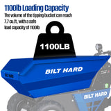 BILT HARD 1100 lb mini dumper