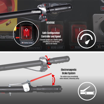 BILT HARD Mini Dumper Drive Controls