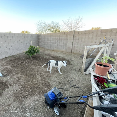BILT HARD electric garden tiller