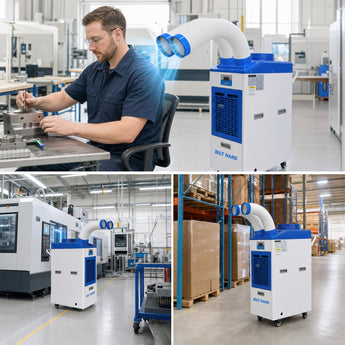 BILT HARD one-ton portable AC for garage workshop