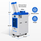 BILT HARD 450 Sq Ft Spot Air Conditioner
