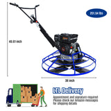 BILT HARD 36-Inch Concrete Power Trowel