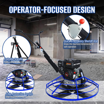 BILT HARD Gas Concrete Power Trowel