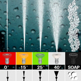 BILT HARD pressure washer five quick-connect spray nozzles