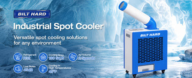 BILT HARD 6800 BTU portable industrial AC banner