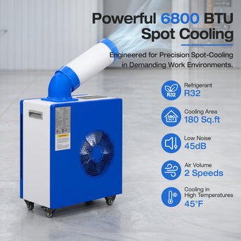 BILT HARD 6800 BTU Spot Cooler