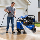 BILT HARD hot water pressure washer cleaning jobsite equipment