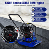 BILT HARD plate compactor 4500-pound compaction performance