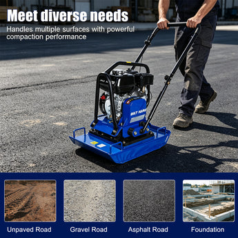 BILT HARD Gas-Powered Plate Compactor